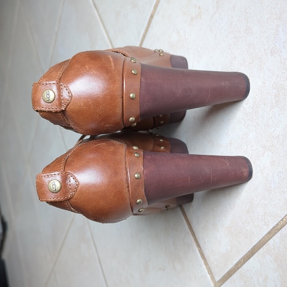 UGG 9.5 Celestina Shearling Platform Heels - Picture 3 of 11